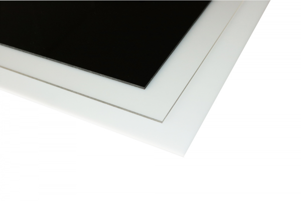 Acrilico vazado branco opalino PMMAGS