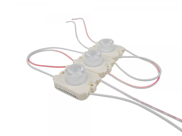 Módulo de 1 LED SMD3535 IP65, com dissipador em alumínio.